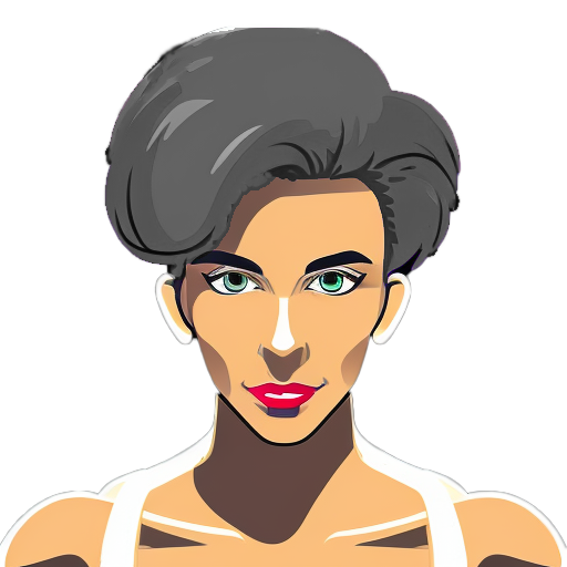 Painterly Kwanzaa Dancing Woman